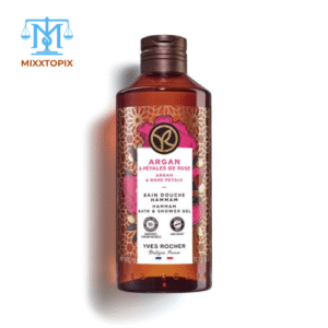 NATURE BATH HAMMAM BATH AND SHOWER GEL ARGAN & ROSE PETALS BOTTLE 400ML